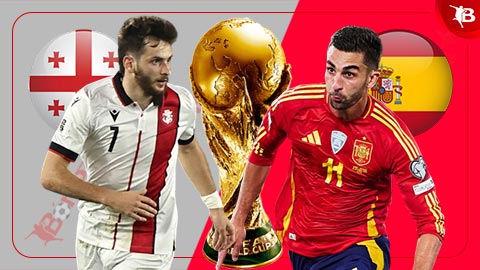  Nhận định bóng đá Georgia vs Tây Ban Nha, 00h00 ngày 16/11: Bò tót sớm giành vé?